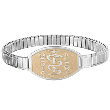 QR Code Stretch Band Medical ID Bracelet, , large image number 2